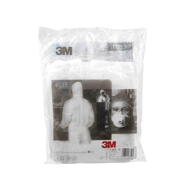 3M GT700000224 4515  白色带帽连体防护服（20件/箱）