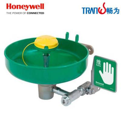 霍尼韦尔 5210B 墙式洗眼器，镀锌钢管，ABS洗眼盆, Comfy-flo洗眼头