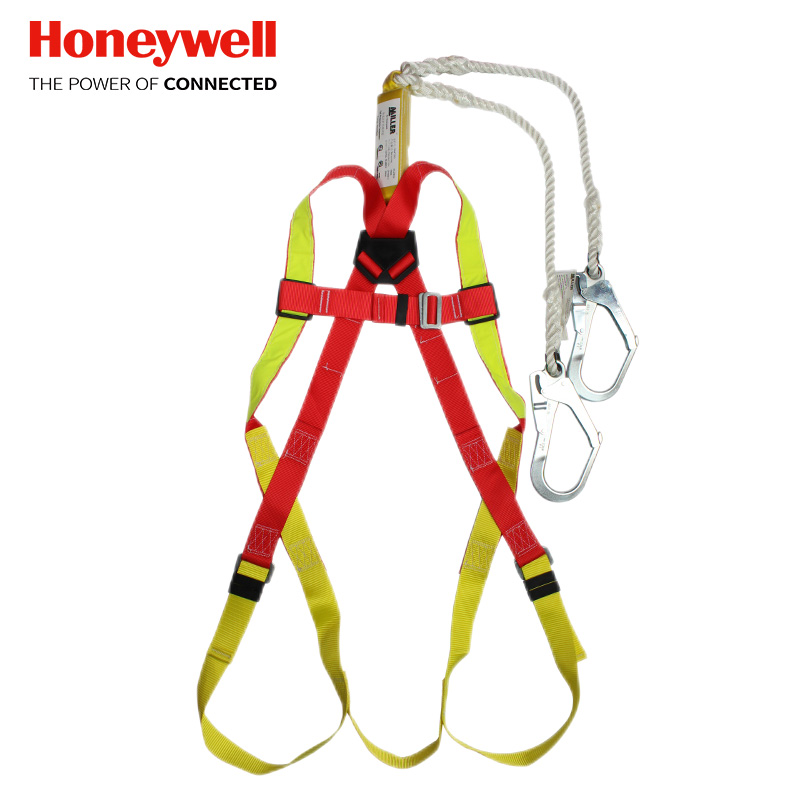 霍尼韦尔 DL-C2 单挂点集成式安全带 中号（配1.2米双挂钩缓冲系绳）