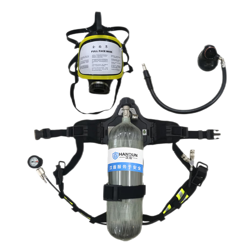 汉盾&nbsp;HD-BA6000T&nbsp;自给式他救空气呼吸器（6.8L碳钎维瓶+全面罩）