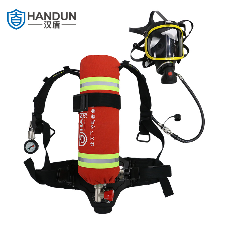 汉盾 HD-BA6000 自给开路式压缩空气呼吸器（6.8L碳钎维瓶+全面罩）